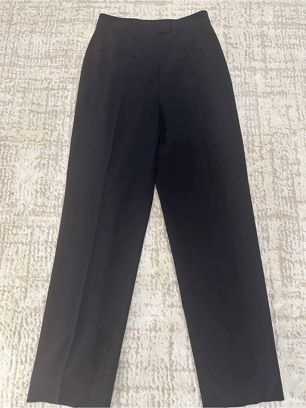 Vintage Donna Karan Signature Made in Italy Wool Blend Straight Leg Pants SZ 2